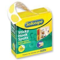 sellotape sticky hook spots 22mm pack of 400 1445175