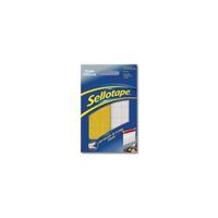 Sellotape Sticky Hook and Loop Pads 20 x 20mm Pack of 24 1445176