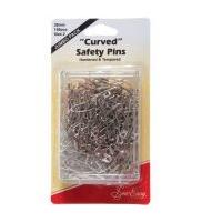 Sew Easy Curved Safety Pins 3.6 cm