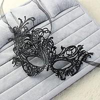 Sexy Women Black Lace Masquerade Halloween Mask Halloween Prop Cosplay Accessories