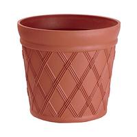 self watering lattice large wheeled planter