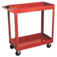 sealey light duty 2 tier workshop trolley