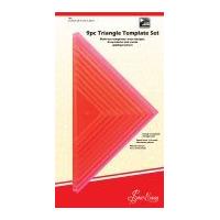 Sew Easy Triangular Quilting Template Set