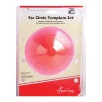 Sew Easy Circular Quilting Template Set