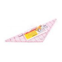 Sew Easy Patchwork Quilting Ruler Half Diamond