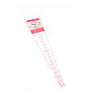 sew easy patchwork quilting ruler 10 degree wedge