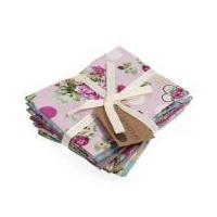 Sew Easy Fat Quarter Fabric Bundle Roses and Dots