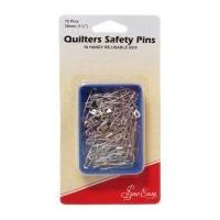 Sew Easy Quilters Open Plated Safety Pins