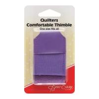 Sew Easy Leather Quilters Thimble