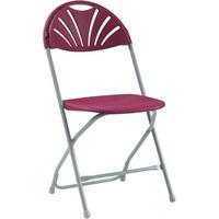 Series 2000 Folding Chair Burgundy (Pk 8)