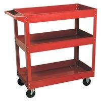 sealey light duty 3 tier workshop trolley