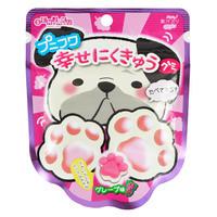 senjyakuame paw shaped grape gummy candy