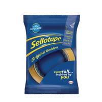 Sellotape 48mm x 66m Golden Tape Pack of 6 1443304