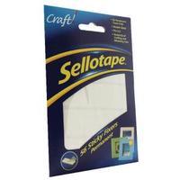 Sellotape Sticky Fixers 12 x 25mm Permanent Pack of 56 1445423