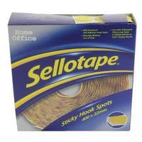 sellotape sticky hook spot pk400 1445175