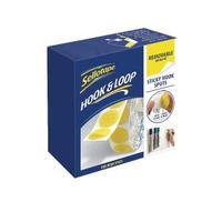 Sellotape Hook Spots Removable Yellow Pack of 125 2055787