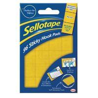 sellotape sticky hook pads pack of 96 1445170