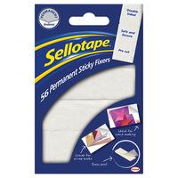 sellotape sticky fixers permanent x 56