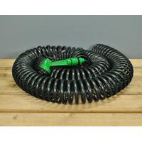 Self Coiling Garden Hose with Sprayer (30m) by Kingfisher