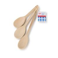 set of 3 wooden spoons