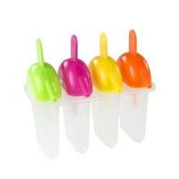 Set Of 4 Lolly Moulds & Stand