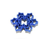 Set Of 3 Stainless Steel Snowflake Cutters