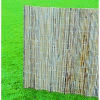 Set of 2 x Split Bamboo Slat Garden Screenings (2m x 4m) by Gardman