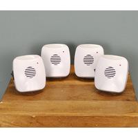 set of 4 plug in ultrasonic mouse repellers by selections