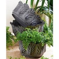 Set 3 Leaf Planters