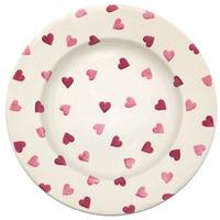 seconds pink hearts 10 12 plate