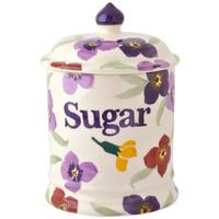 Seconds Wallflower 1 Pint Sugar Storage Jar