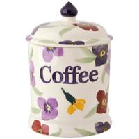 Seconds Wallflower 1 Pint Coffee Storage Jar