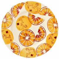 Seconds Oranges 8 1/2 Plate