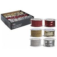 set of 2 assorted 3 yard decorative crafting ribbon set of 3 assorted  ...