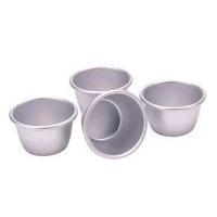 Set Of 4 Pudding Baking Moulds