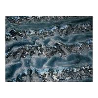Sequin & Fur Stripe Fabric