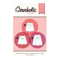 Sewaholic Ladies Sewing Pattern 1101 Crescent Skirt