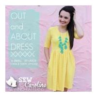 Sew Caroline Ladies Easy Sewing Pattern The Out And About Dress