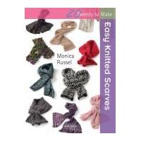 Search Press Twenty to Make Craft Book Easy Knitted Scarves