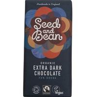 seed bean organic dark 72 chocolate 85g
