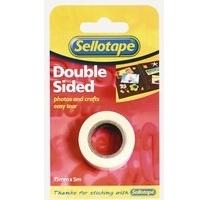 sellotape double sided tape 15mm x5 metres 5501 484349