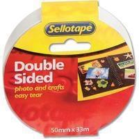 sellotape double sided tape 50mm x33 metres 2294 503886