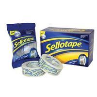 sellotape super clear tape 18mm x 25m pack of 8