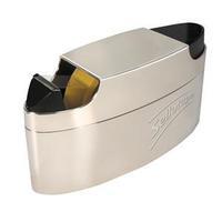 Sellotape Executive Tape Dispenser 25mm Width Capacity 66m Length with Integral Pen Tidy Compartment (Chrome)