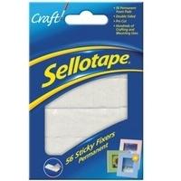 sellotape sticky fixers 12x25mm pack of 56 3798 484331