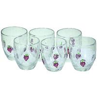 Set of 6 Harvest Grape Tumblers