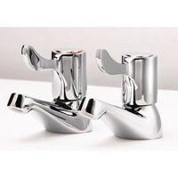 SET OF 2 LEVER TAPS 90 DEGREE TU...