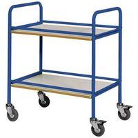 SERVICE TROLLEY, BLUE L X W: 760 x 520MM