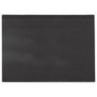 SELF-ADHESIVE BLACK DOCUMENT POCKET ID 215X310MM