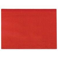 SELF-ADHESIVE RED DOCUMENT POCKET ID 215X310MM